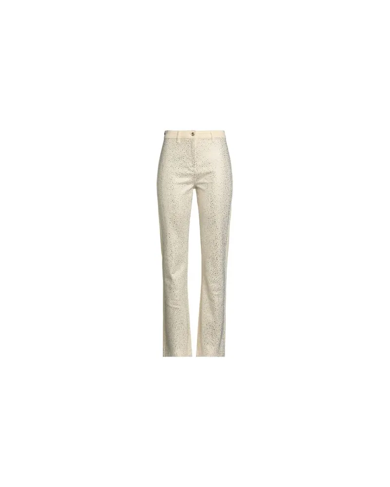 Patrizia Pepe HOSEN & RÖCKE - Jeanshosenauf YOOX.COM Beige