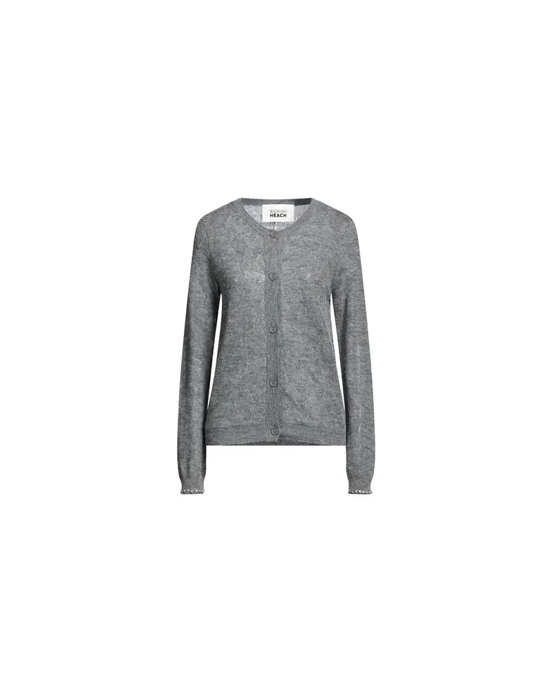 Silvian Heach STRICKWAREN - Strickjackenauf YOOX.COM Grau