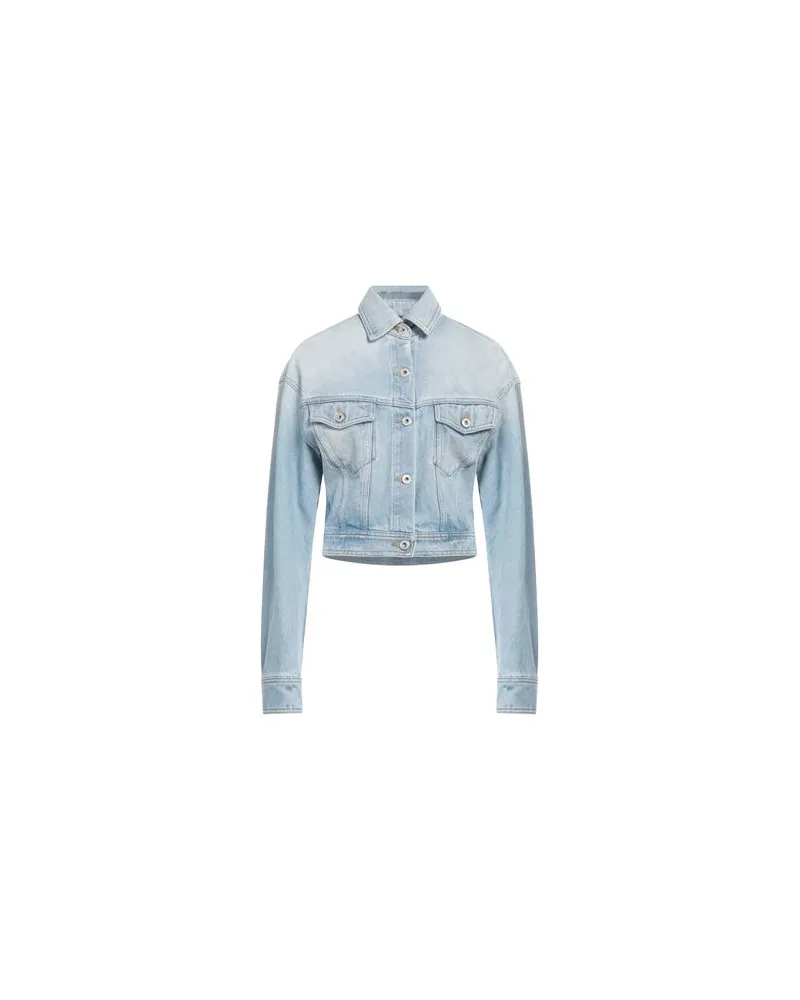 OFF-WHITE JACKEN & MÄNTEL - Jeansjacken/Mäntelauf YOOX.COM Blau