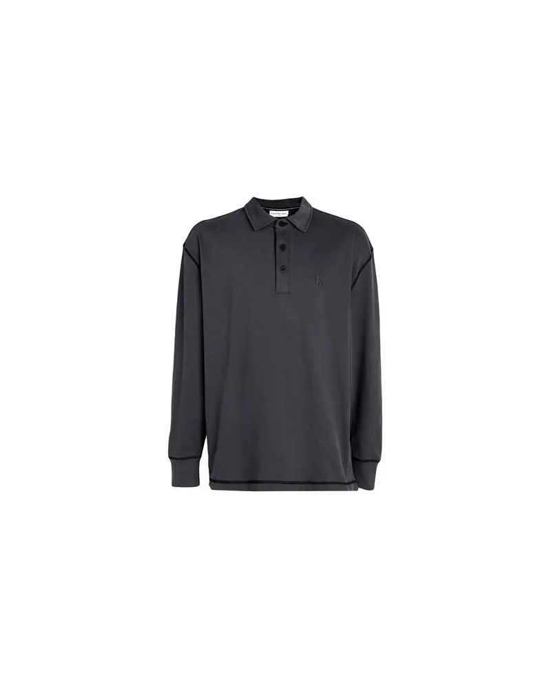 Calvin Klein TOPS - Poloshirtsauf YOOX.COM Blei
