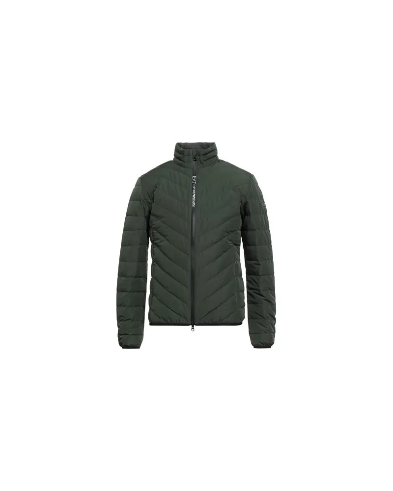 EA7 JACKEN & MÄNTEL - Pufferjacken & Daunenjackenauf YOOX.COM Militärgrün