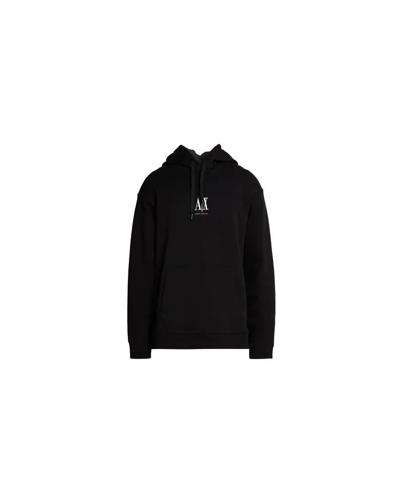 Armani Exchange TOPS - Sweatshirtsauf YOOX.COM Schwarz