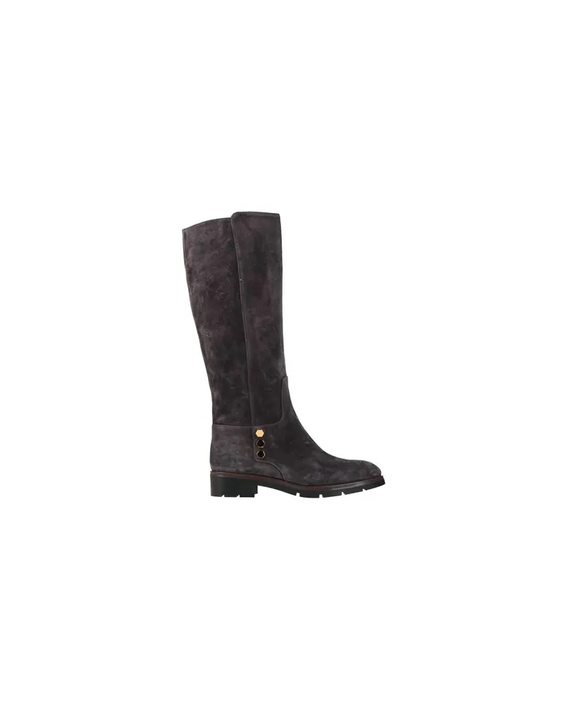 TOD'S SCHUHE - Stiefelauf YOOX.COM Braungrau