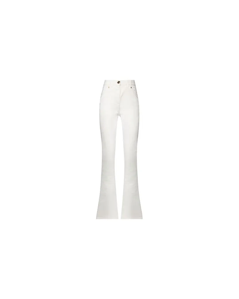 Balmain HOSEN & RÖCKE - Jeanshosenauf YOOX.COM Weiß