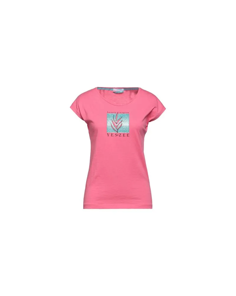 YES ZEE by Essenza TOPS - T-shirtsauf YOOX.COM Fuchsia
