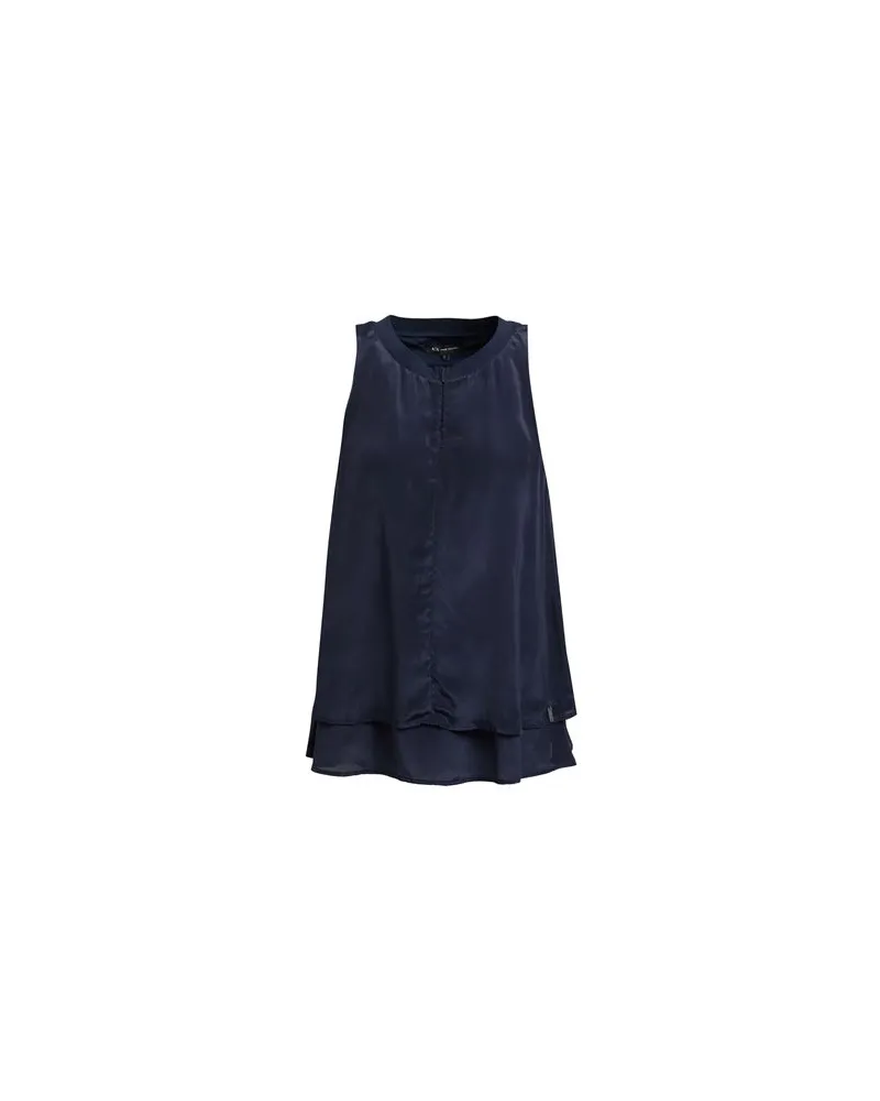 Armani Exchange TOPS - Topsauf YOOX.COM Nachtblau
