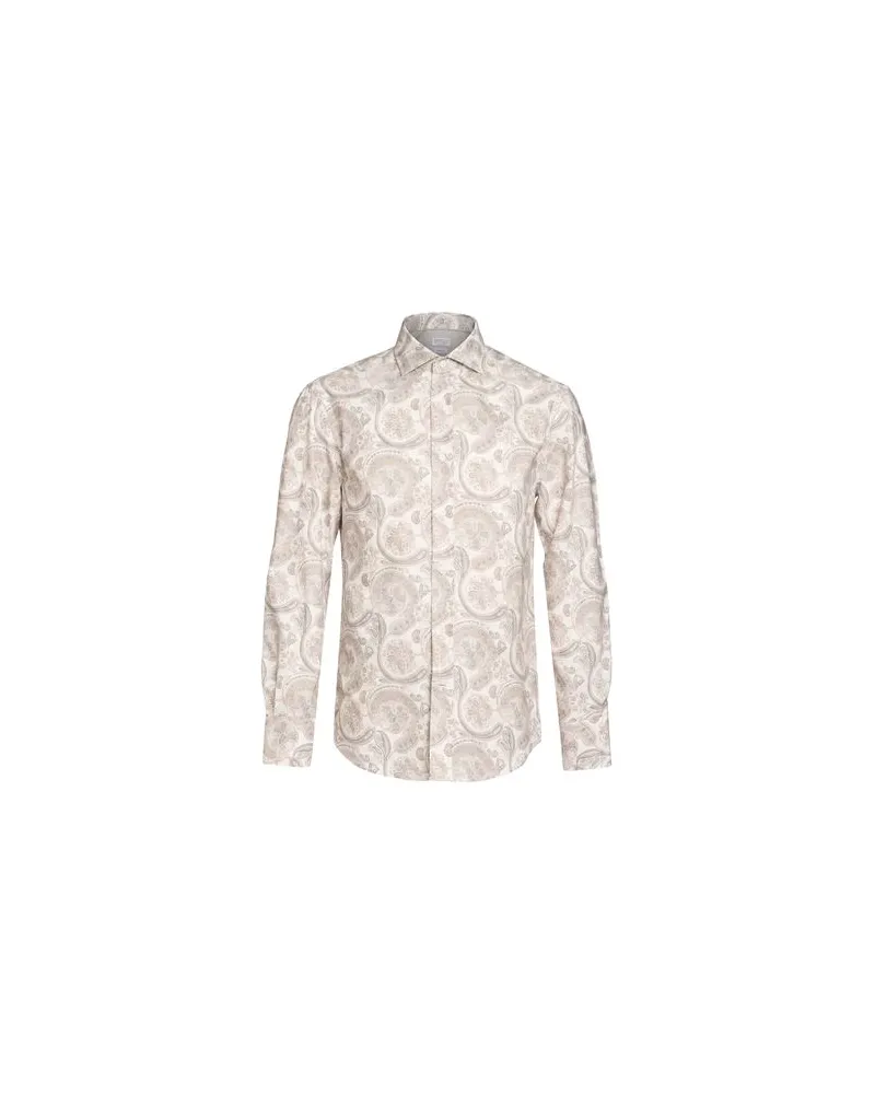 Brunello Cucinelli TOPS - Hemdenauf YOOX.COM Beige
