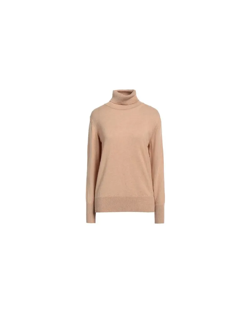 Alpha Studio STRICKWAREN - Rollkragenpulloverauf YOOX.COM Beige