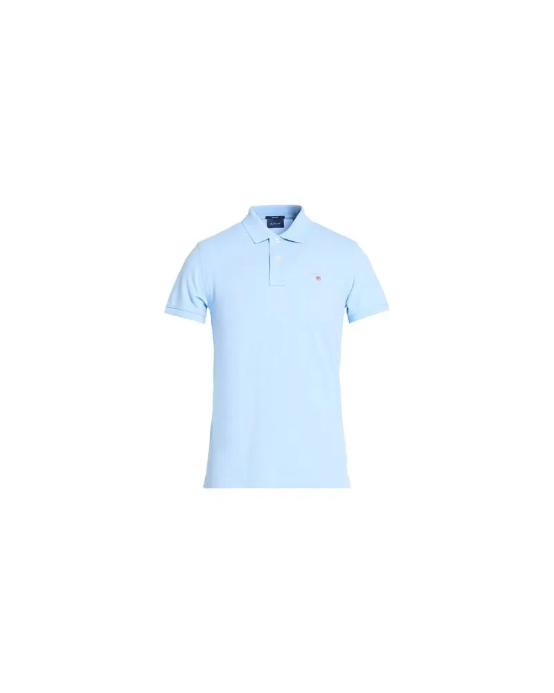 Gant TOPS - Poloshirtsauf YOOX.COM Hellblau