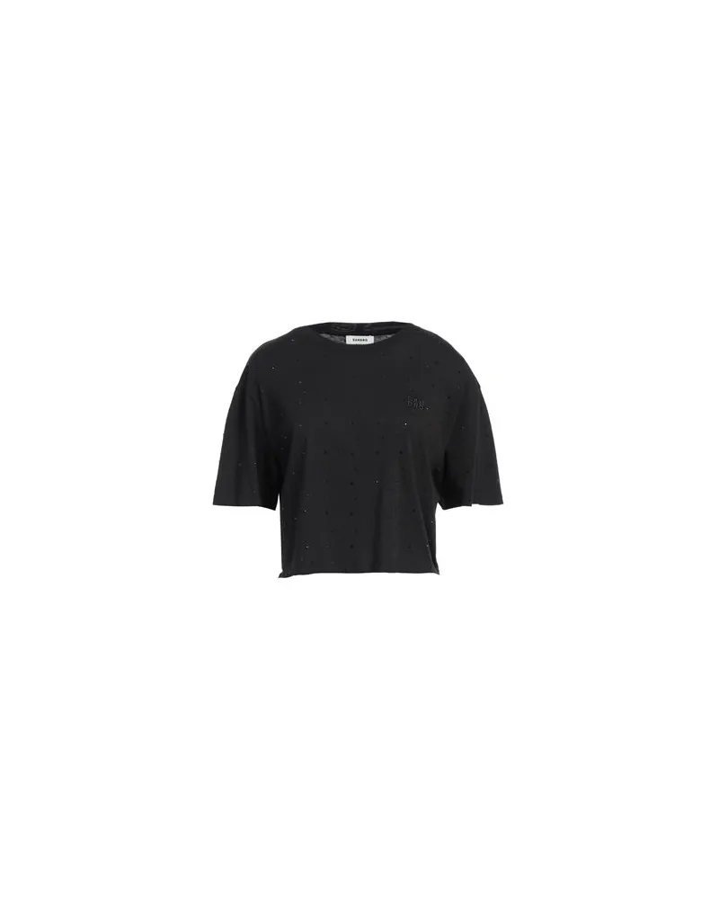 Sandro TOPS - T-shirtsauf YOOX.COM Schwarz