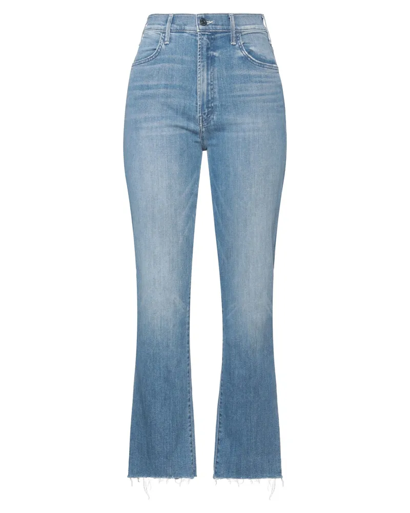 Mother Jeanshose Blau