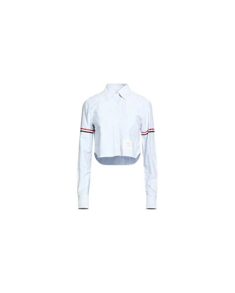 Thom Browne TOPS - Hemdenauf YOOX.COM Himmelblau