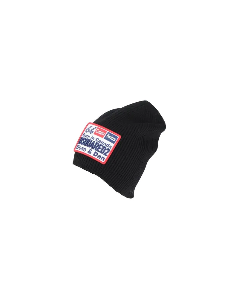 Dsquared2 ACCESSOIRES - Mützen & Hüteauf YOOX.COM Schwarz