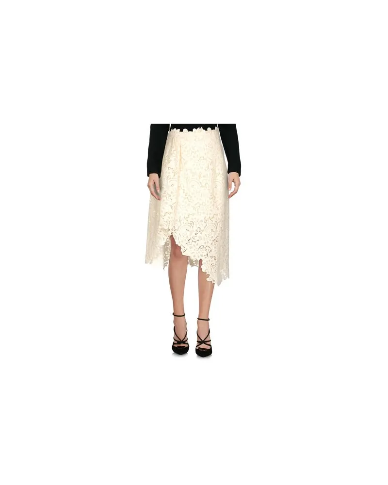 Ermanno Scervino HOSEN & RÖCKE - Midi-Röckeauf YOOX.COM Elfenbein