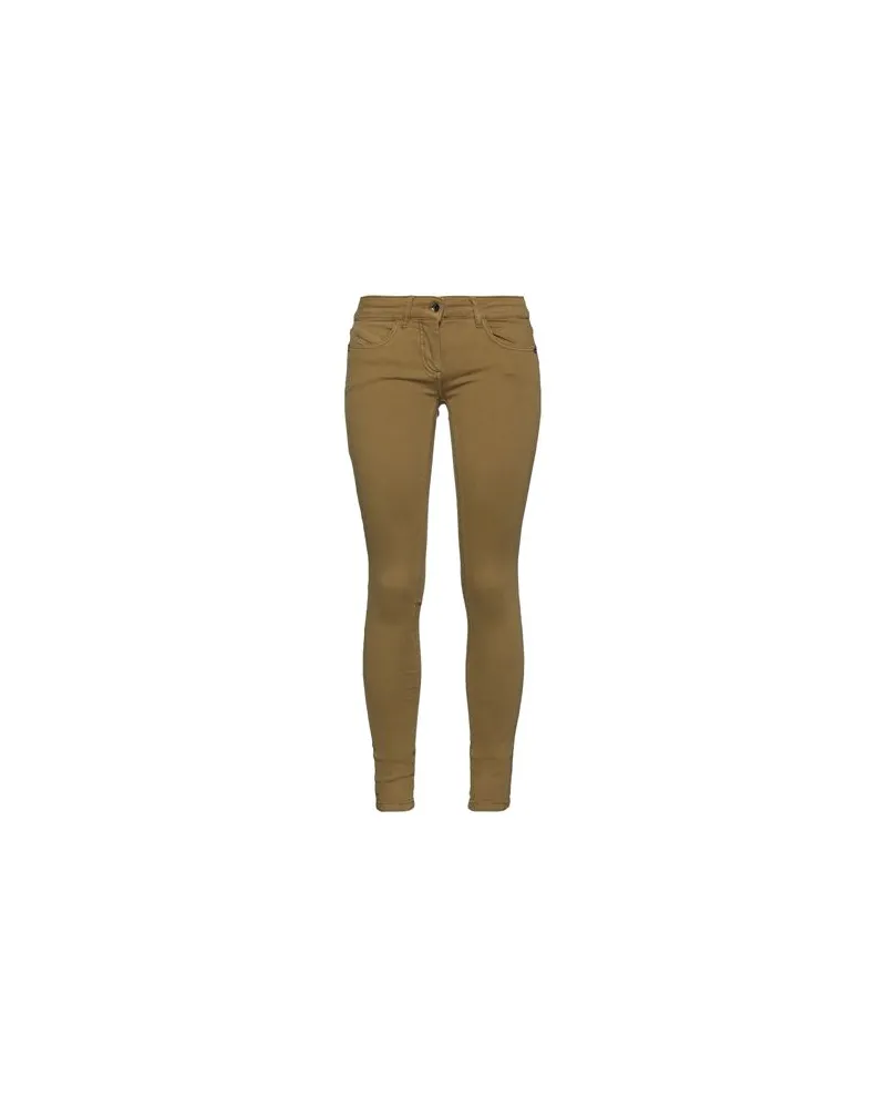 Patrizia Pepe HOSEN & RÖCKE - Jeanshosenauf YOOX.COM Militärgrün