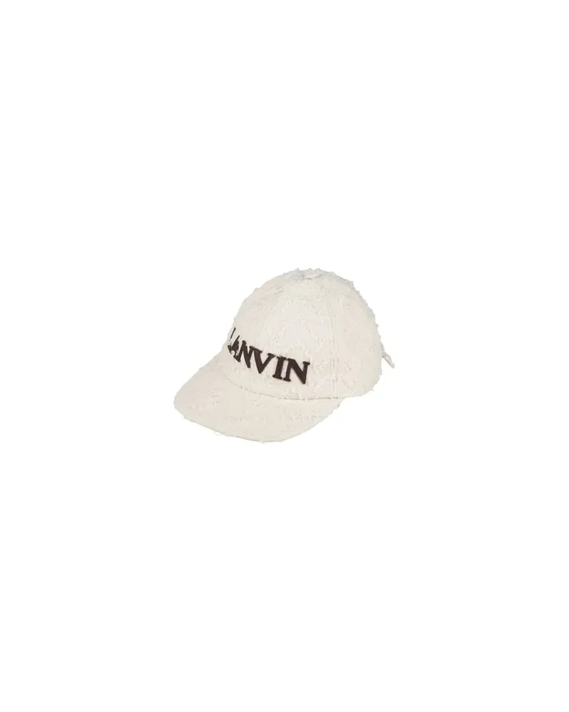 Lanvin ACCESSOIRES - Mützen & Hüteauf YOOX.COM Elfenbein