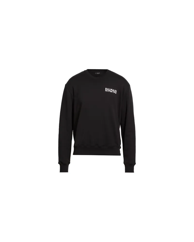 Balmain TOPS - Sweatshirtsauf YOOX.COM Schwarz