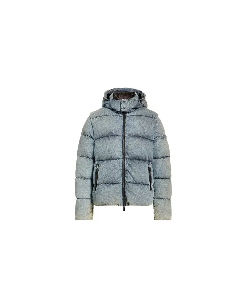 MOORER JACKEN & MÄNTEL - Pufferjacken & Daunenjackenauf YOOX.COM Blau