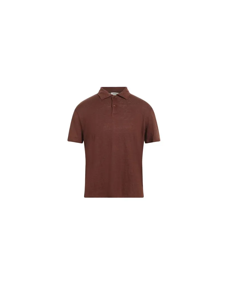 Sandro TOPS - Poloshirtsauf YOOX.COM Braun