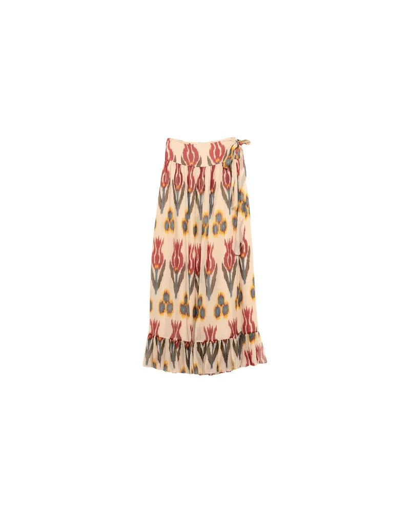 RED Valentino HOSEN & RÖCKE - Midi-Röckeauf YOOX.COM Beige