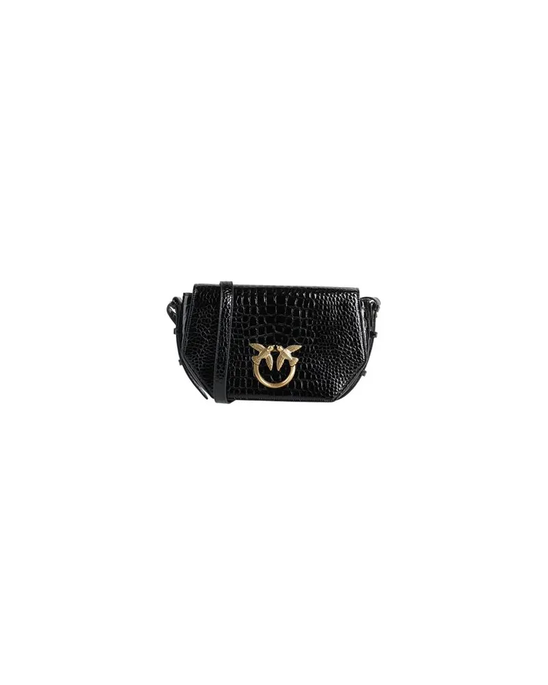 Pinko BORSA LOVE EXAGON A TRACOLLA  - TASCHEN - Umhängetascheauf YOOX.COM Schwarz