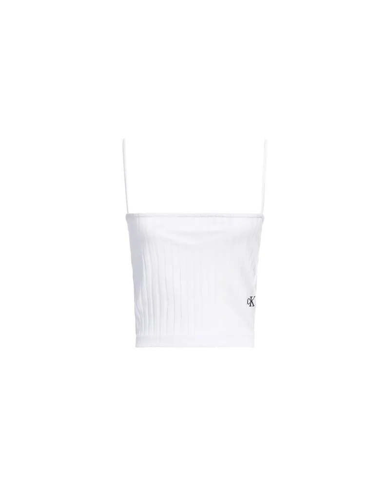 Calvin Klein TOPS - Topsauf YOOX.COM Weiß