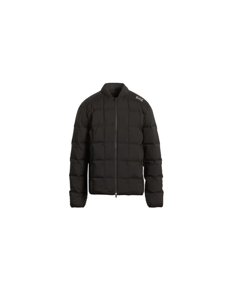 EA7 JACKEN & MÄNTEL - Pufferjacken & Daunenjackenauf YOOX.COM Schwarz
