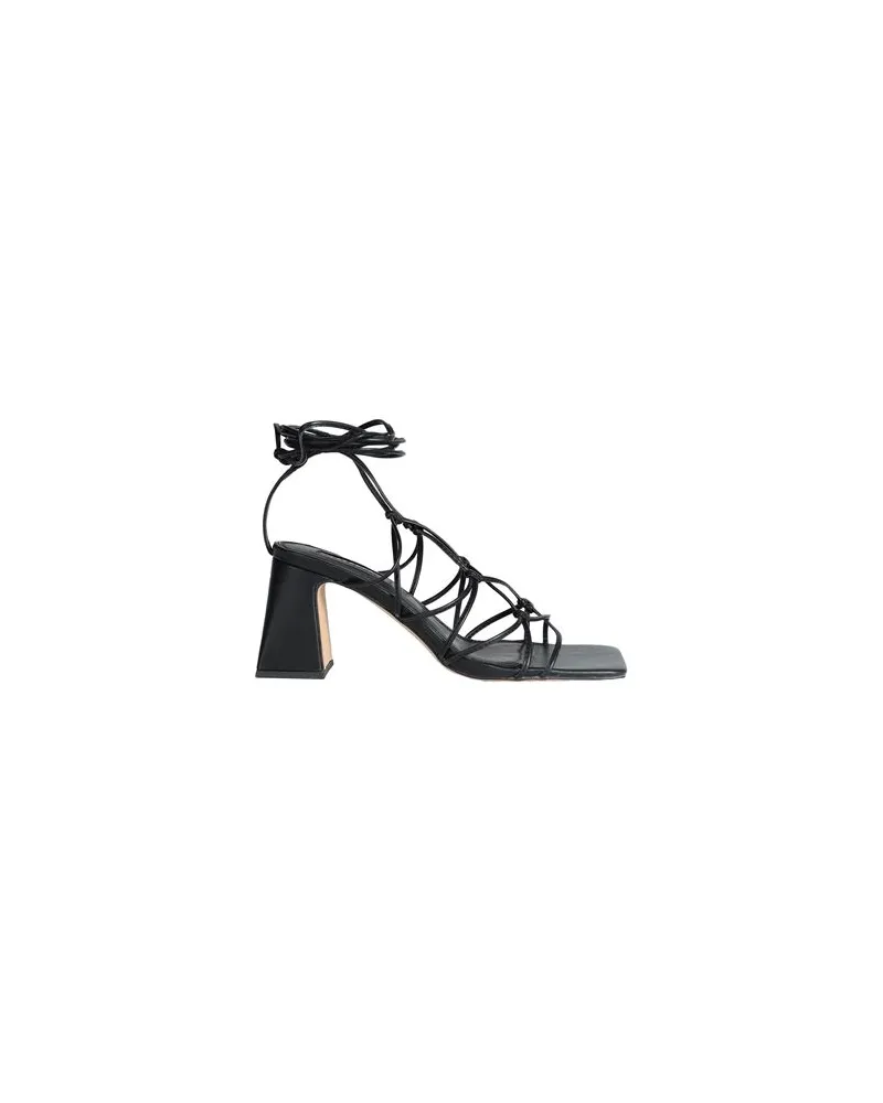 Topshop SCHUHE - Sandalenauf YOOX.COM Schwarz