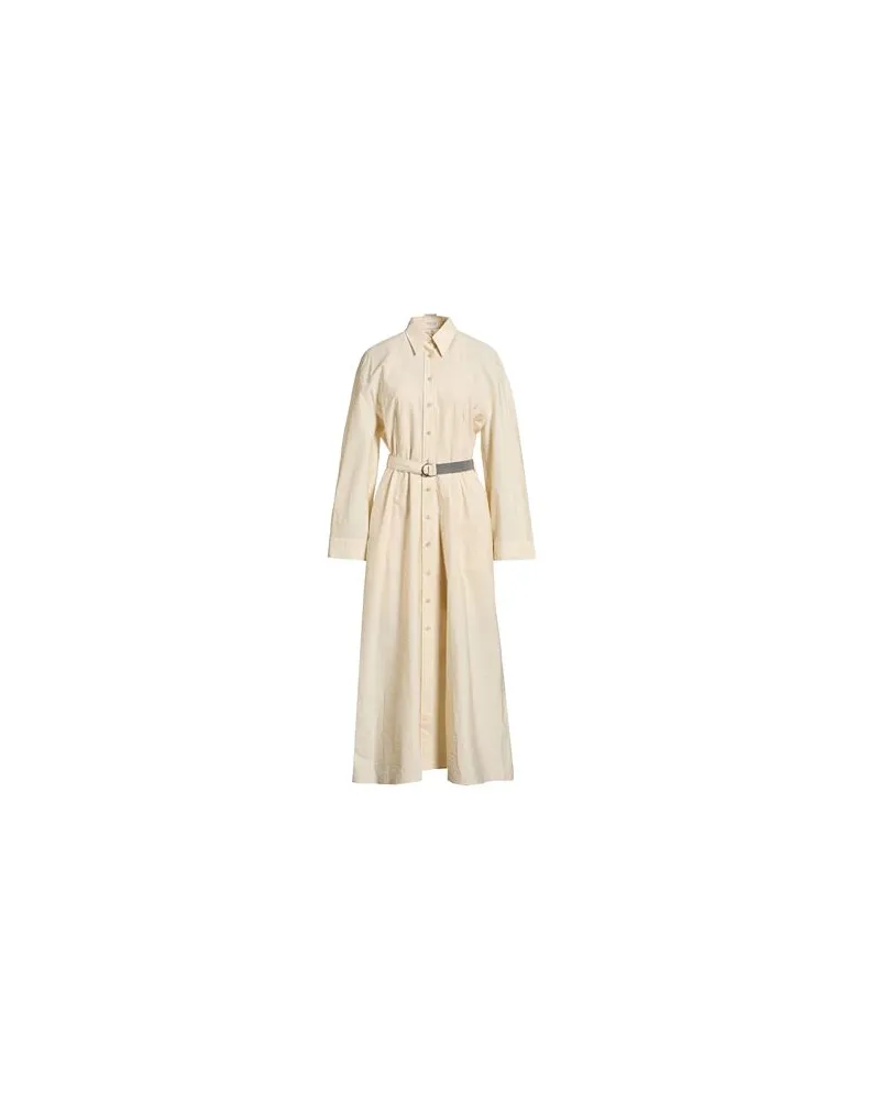 Brunello Cucinelli KLEIDER - Maxi-Kleiderauf YOOX.COM Beige