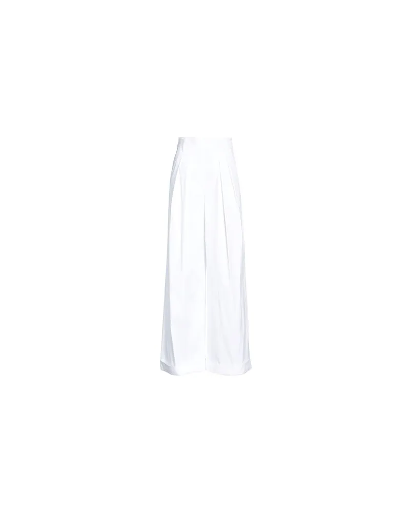 My Twin Twinset HOSEN & RÖCKE - Hosenauf YOOX.COM Weiß