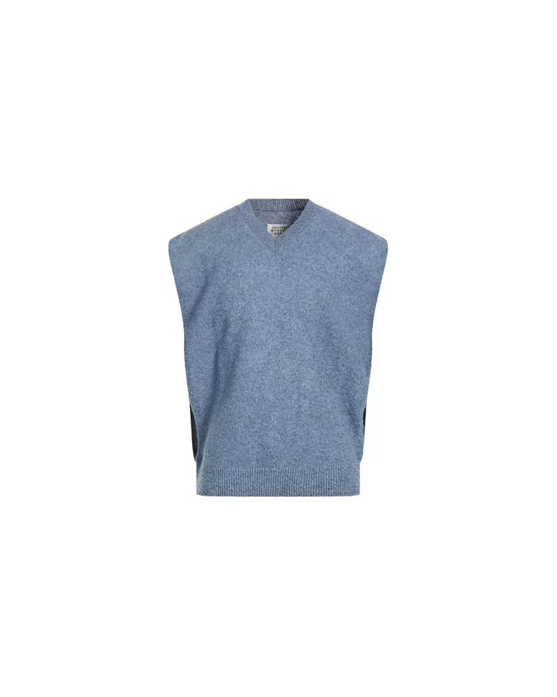 Maison Margiela STRICKWAREN - Pulloverauf YOOX.COM Taubenblau