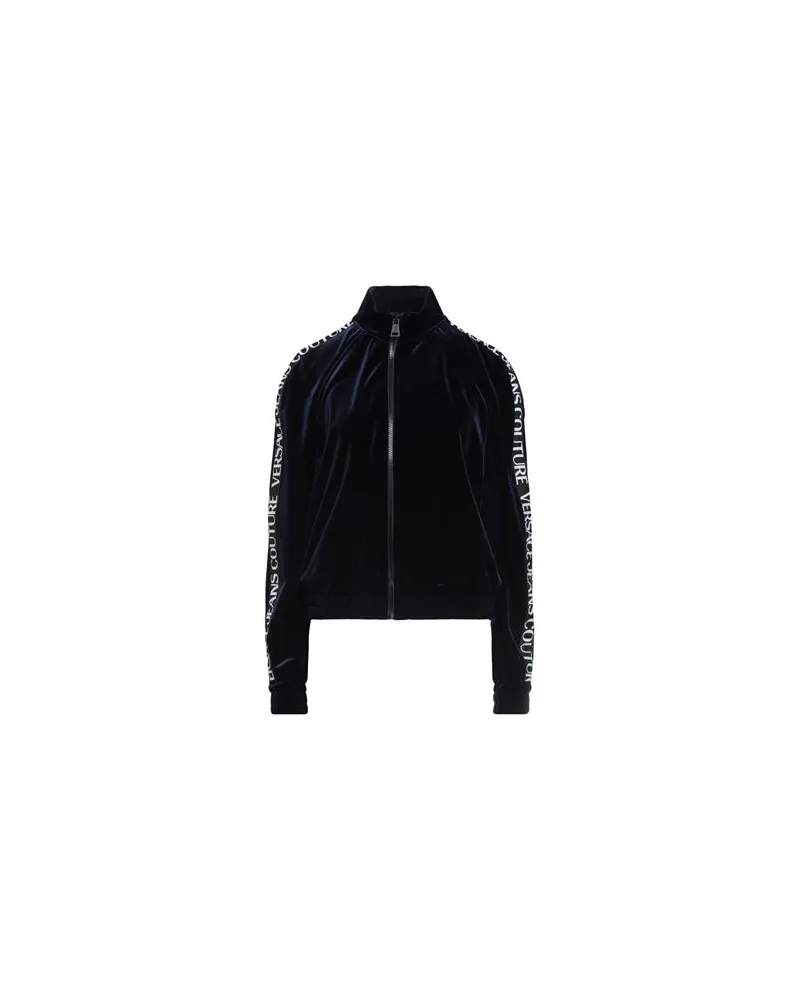 Versace Jeans TOPS - Sweatshirtsauf YOOX.COM Blau