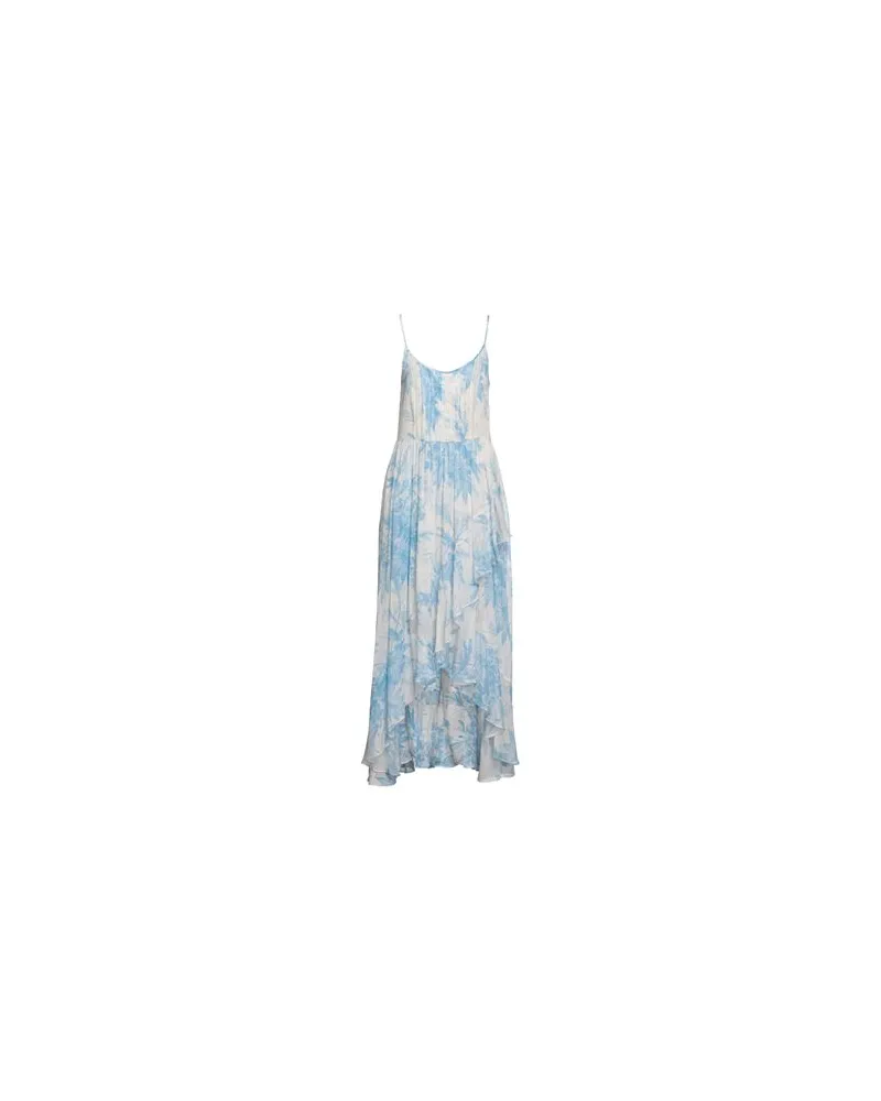 Twin-Set KLEIDER - Midi-Kleiderauf YOOX.COM Himmelblau