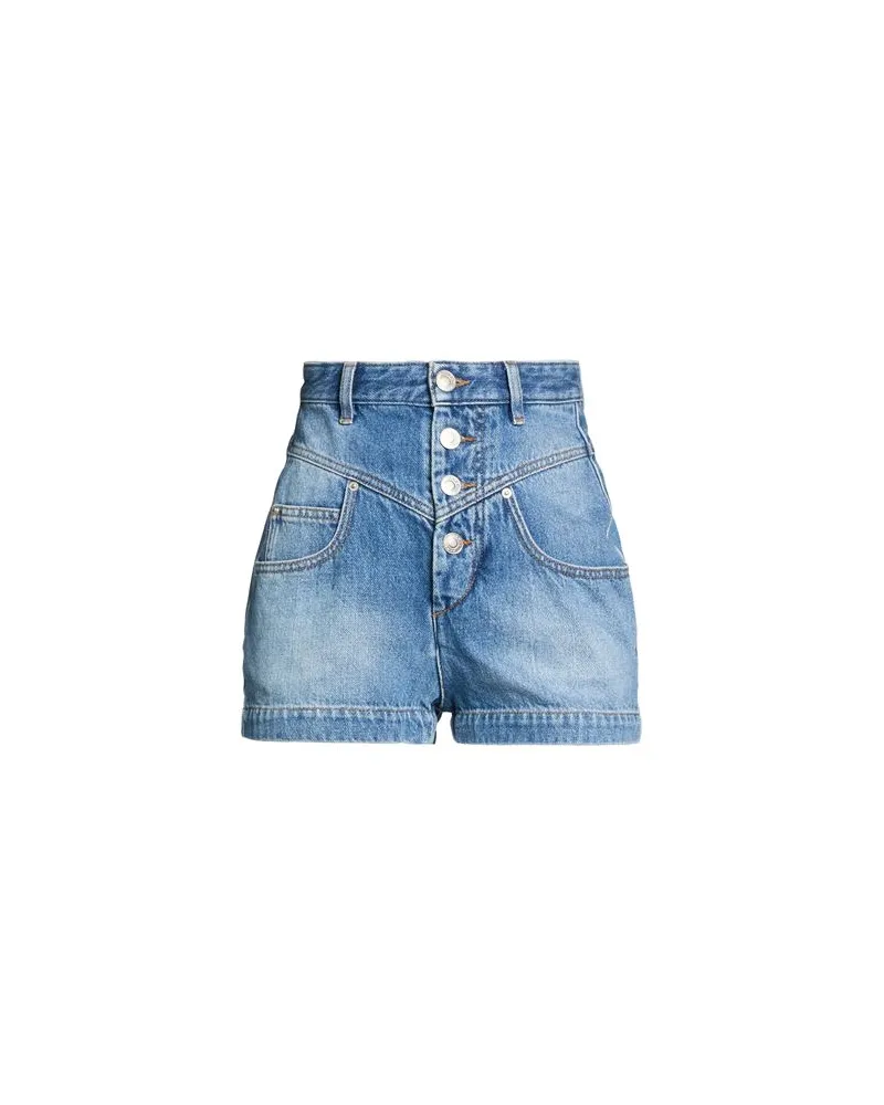 Isabel Marant HOSEN & RÖCKE - Jeansshortsauf YOOX.COM Blau