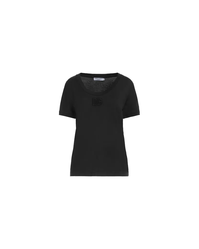 Dolce & Gabbana TOPS - T-shirtsauf YOOX.COM Schwarz