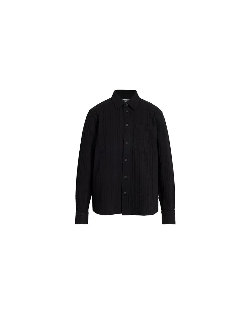!Solid TOPS - Hemdenauf YOOX.COM Schwarz