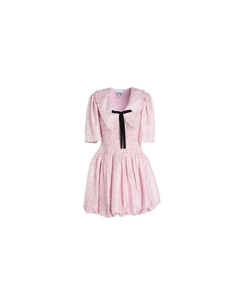 Ganni KLEIDER - Mini-Kleiderauf YOOX.COM Rosa