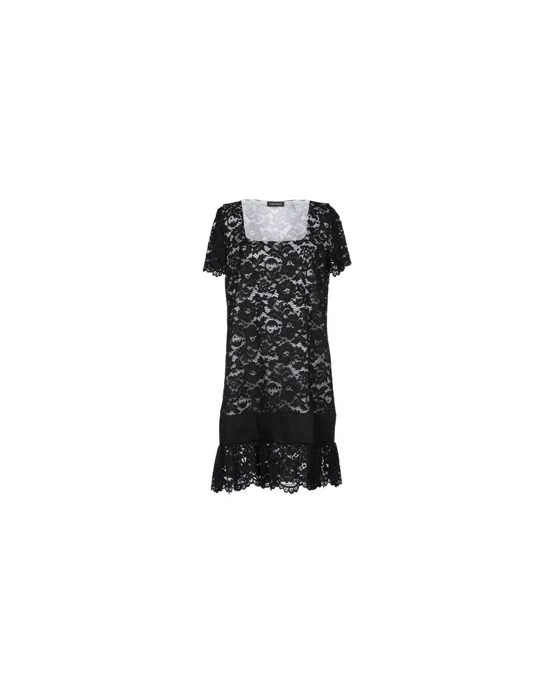 Twin-Set KLEIDER - Mini-Kleiderauf YOOX.COM Schwarz