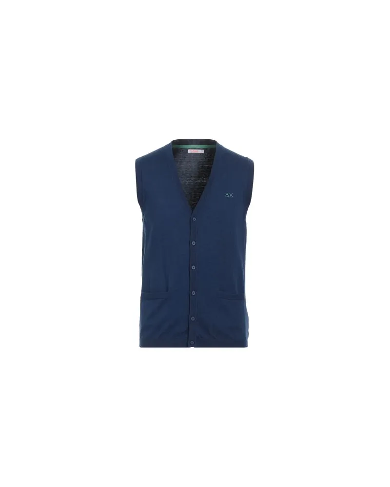 Sun68 STRICKWAREN - Strickjackenauf YOOX.COM Marineblau