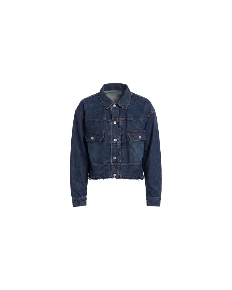 Sacai JACKEN & MÄNTEL - Jeansjacken/Mäntelauf YOOX.COM Blau