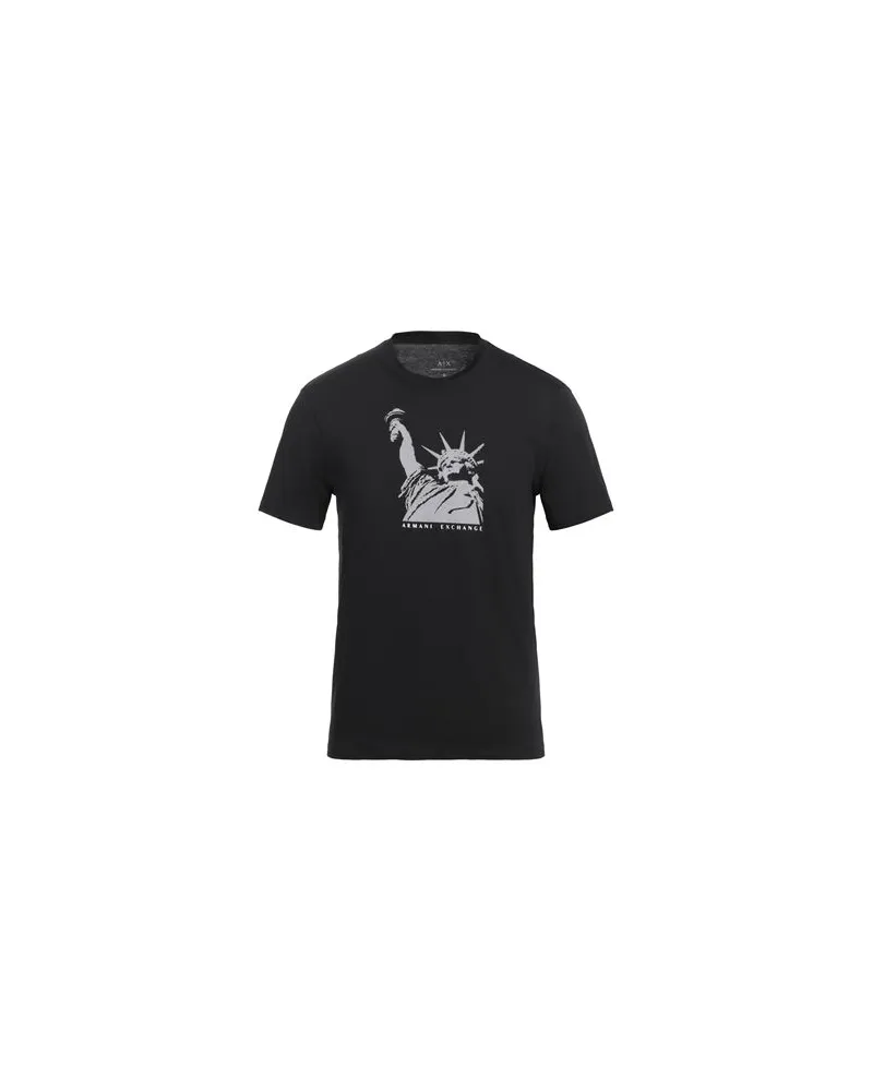 Armani Exchange TOPS - T-shirtsauf YOOX.COM Schwarz