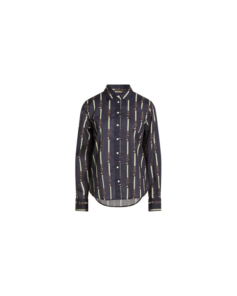 Gant TOPS - Hemdenauf YOOX.COM Nachtblau