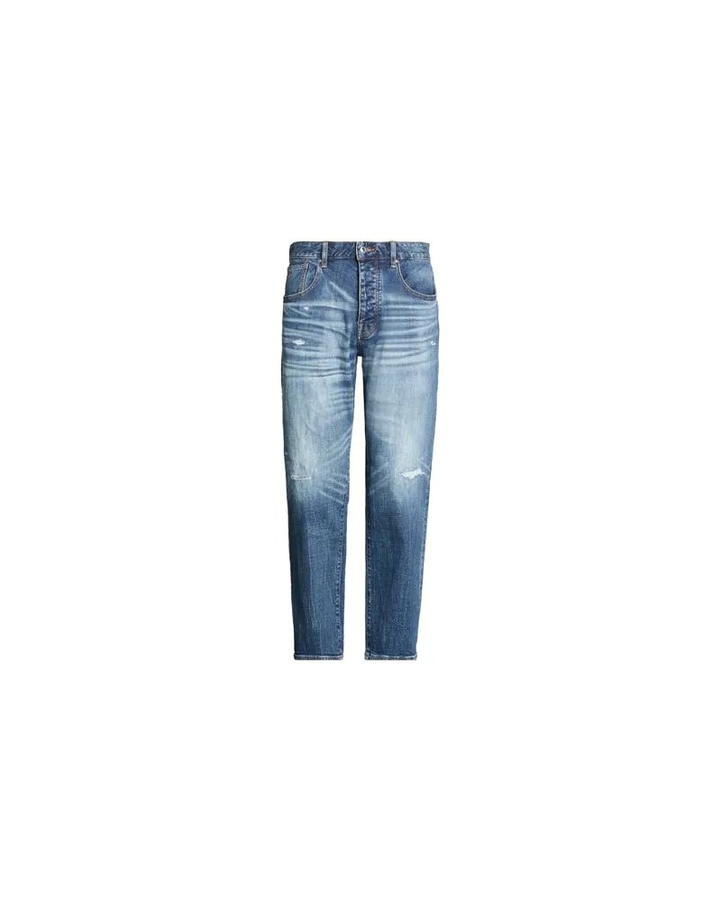 Armani Exchange HOSEN & RÖCKE - Jeanshosenauf YOOX.COM Blau