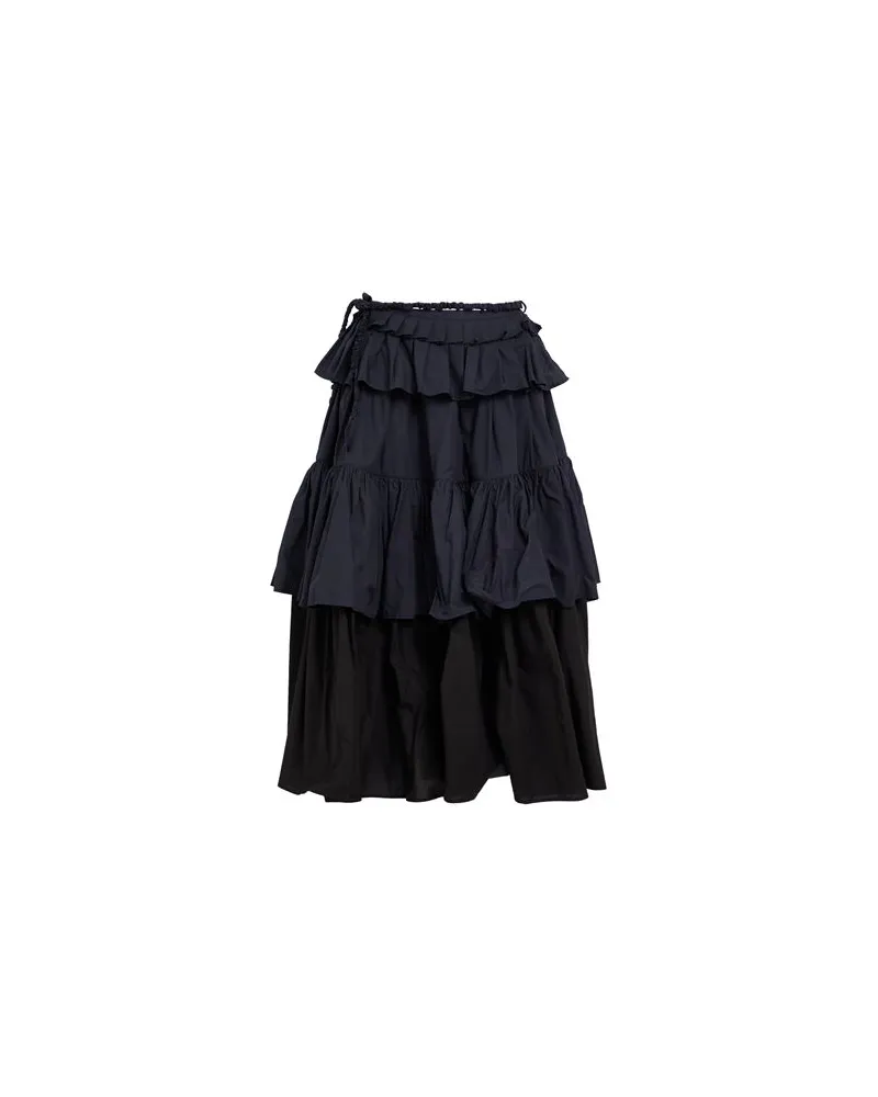 PLAN C HOSEN & RÖCKE - Midi-Röckeauf YOOX.COM Marineblau