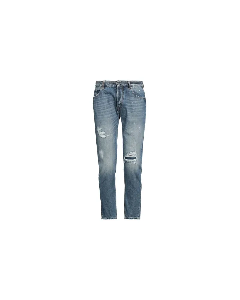 Daniele Alessandrini HOSEN & RÖCKE - Jeanshosenauf YOOX.COM Blau