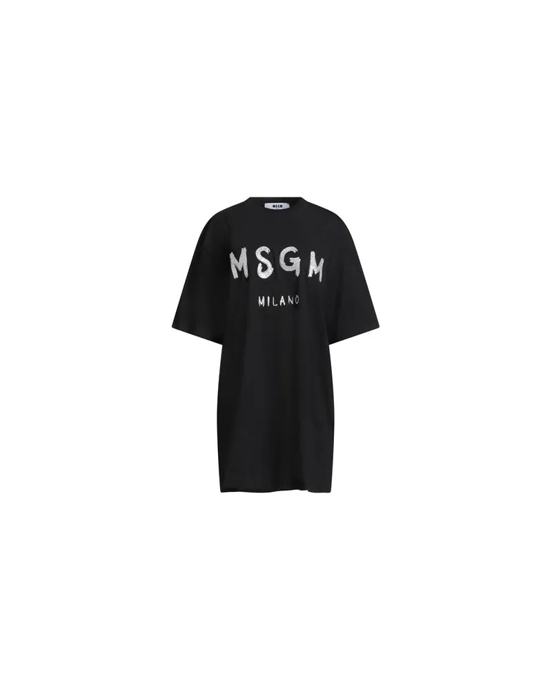 MSGM KLEIDER - Mini-Kleiderauf YOOX.COM Schwarz