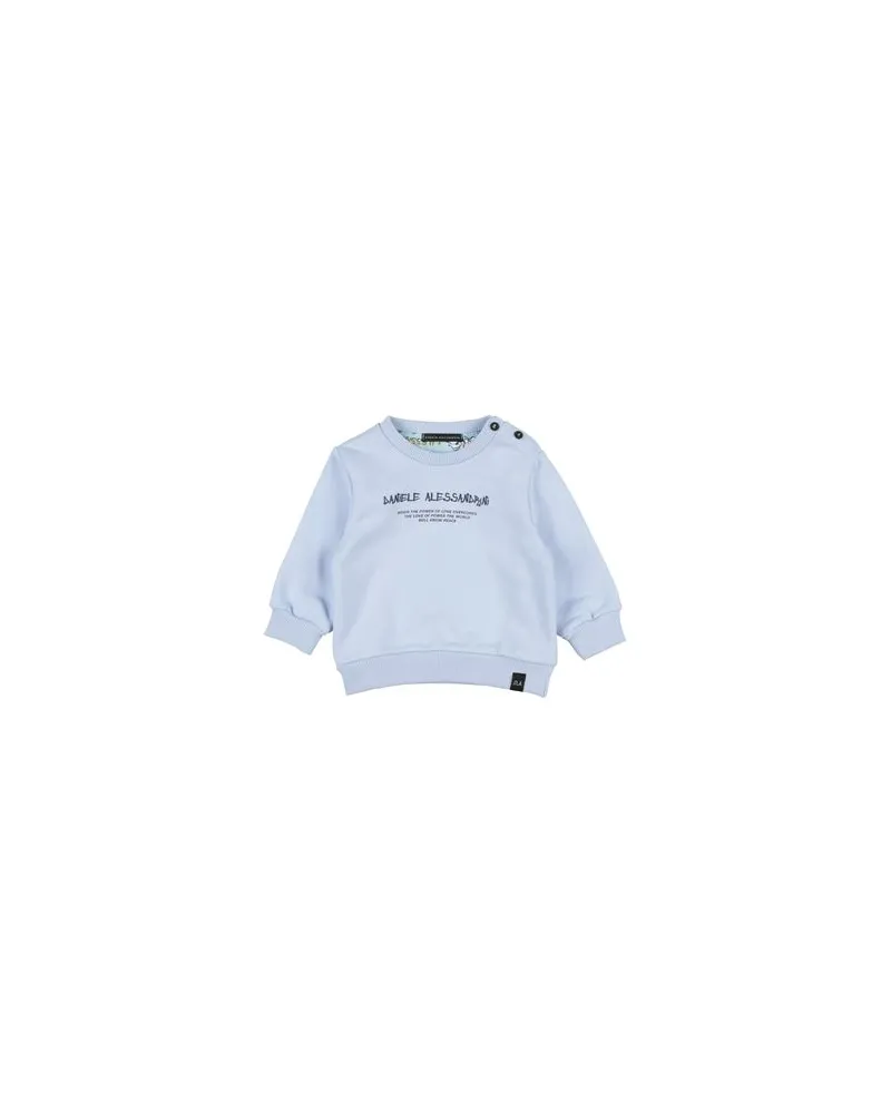 Daniele Alessandrini TOPS - Sweatshirtsauf YOOX.COM Hellblau