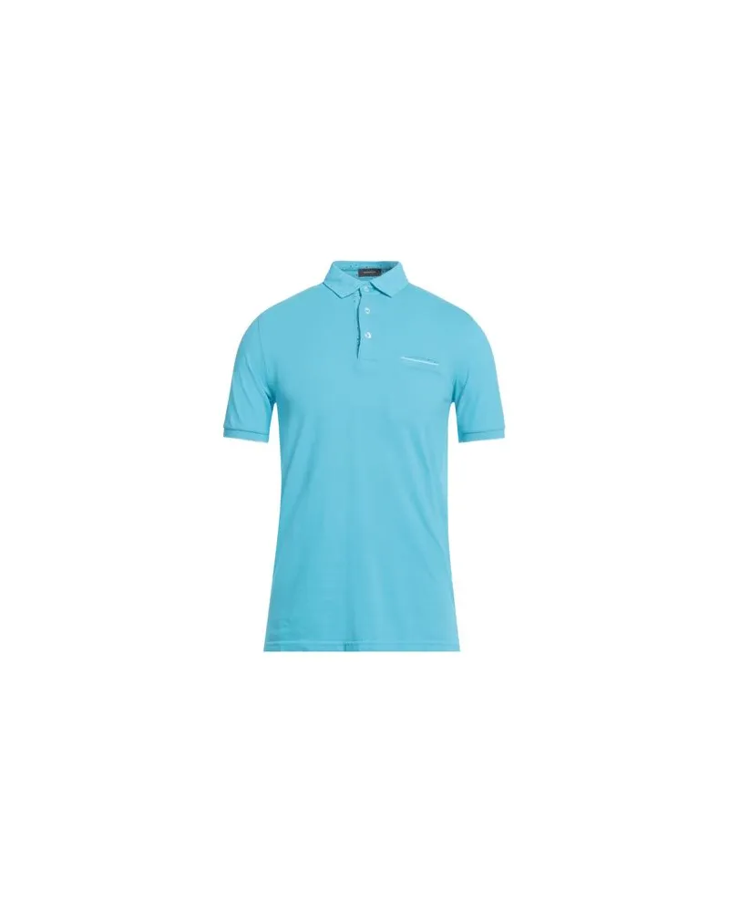 ROSSOPURO TOPS - Poloshirtsauf YOOX.COM Azurblau