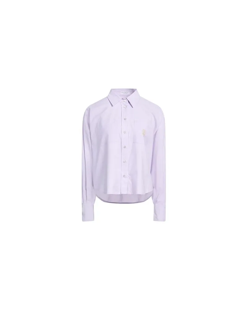 Brunello Cucinelli TOPS - Hemdenauf YOOX.COM Lila