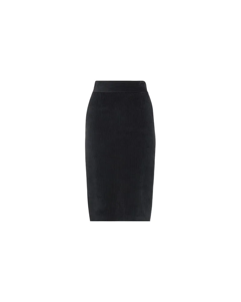 CIRCOLO 1901 HOSEN & RÖCKE - Midi-Röckeauf YOOX.COM Schwarz